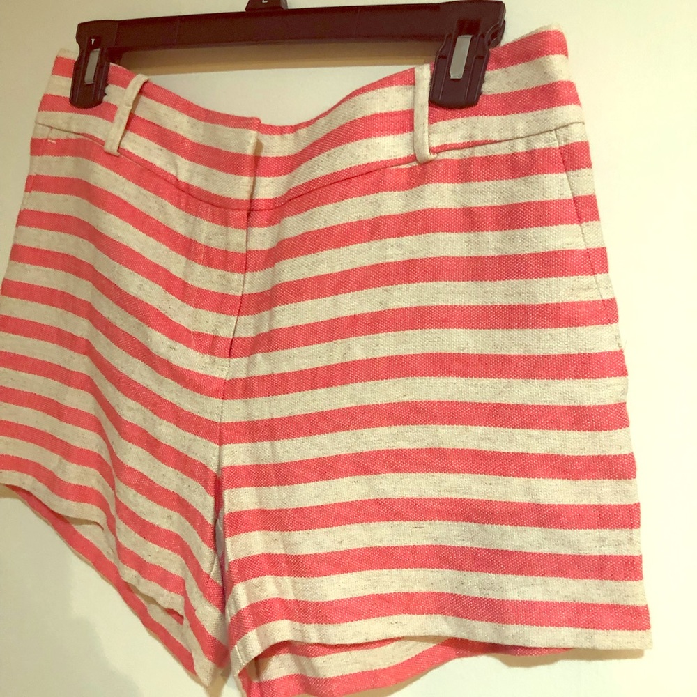 Loft stripped shorts